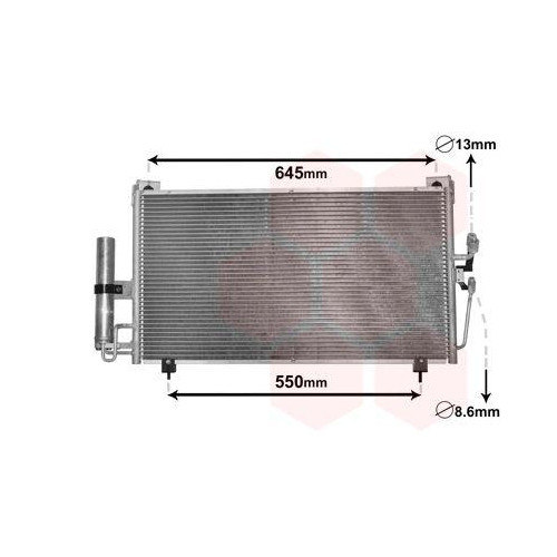 VAN WEZEL Kondensator, Klimaanlage *** IR PLUS *** 32005213