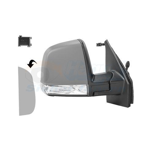 VAN WEZEL Au&szlig;enspiegel * HAGUS * 1639814