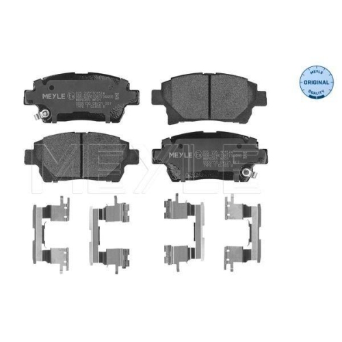 MEYLE Bremsbelagsatz, Scheibenbremse MEYLE-ORIGINAL: True to OE. 025 235 1015/W