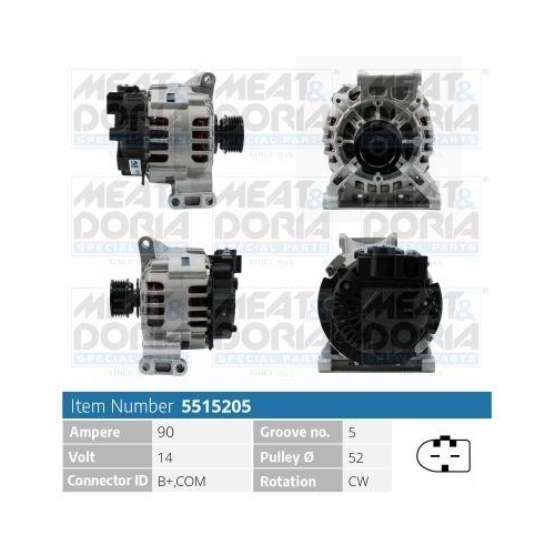 MEAT & DORIA Generator 5515205
