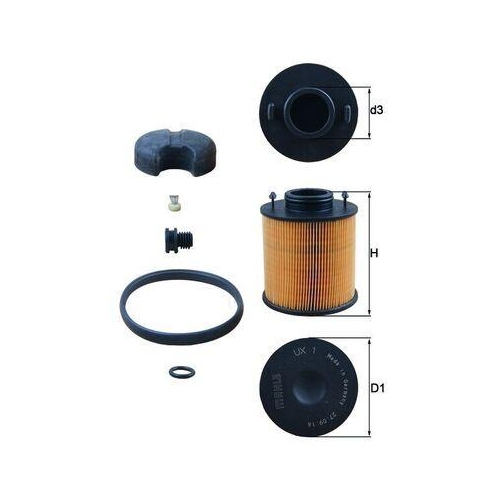 MAHLE Filter, Harnstoffl&ouml;sung UX 1D