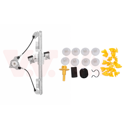 VAN WEZEL Fensterheber + Einbausatz, T&uuml;r 1807264+1808799