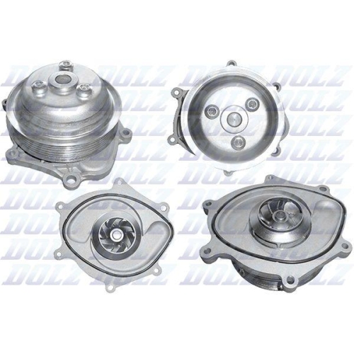 DOLZ Wasserpumpe, Motork&uuml;hlung