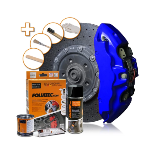 FoliaTec Bremssattellack 2162 RS Blau Bremsen Lack Bremssattel Lack 7 teilig