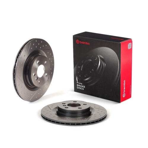 BREMBO Bremsscheibe PRIME LINE - UV Coated 09.D175.21