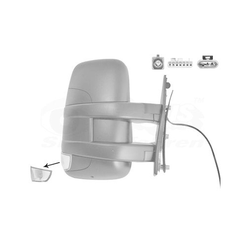 VAN WEZEL Au&szlig;enspiegel * HAGUS * 2816808