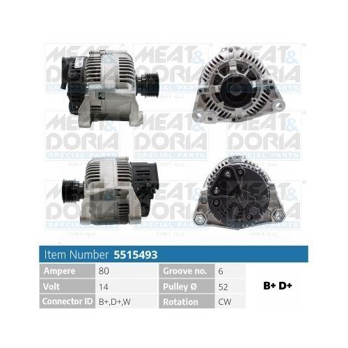 MEAT & DORIA Generator 5515493