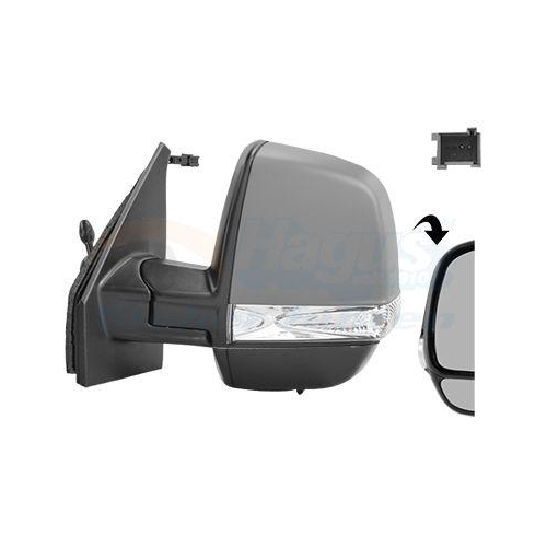 VAN WEZEL Au&szlig;enspiegel * HAGUS * 1639817