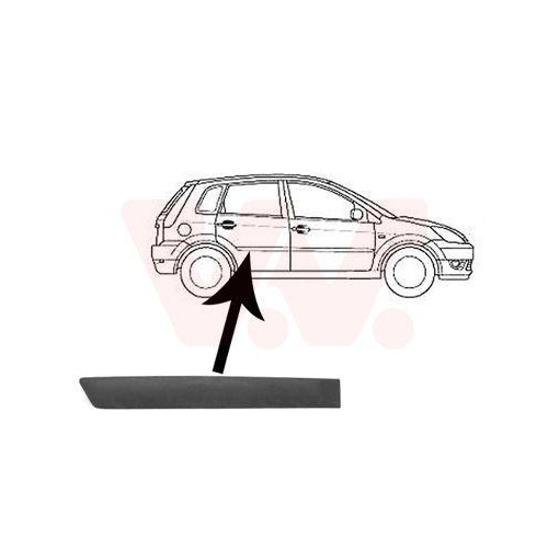 VAN WEZEL Zier-/Schutzleiste, T&uuml;r 1806426