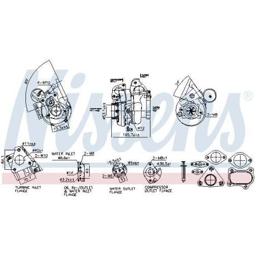 NISSENS Lader, Aufladung ** FACTORY NEW ** 93754