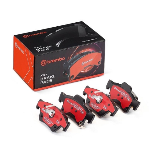 BREMBO Bremsbelagsatz, Scheibenbremse XTRA LINE P 37 016X