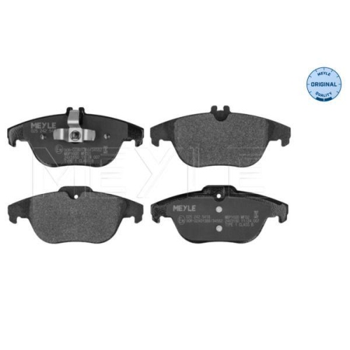 MEYLE Bremsbelagsatz, Scheibenbremse MEYLE-ORIGINAL: True to OE. 025 242 5418