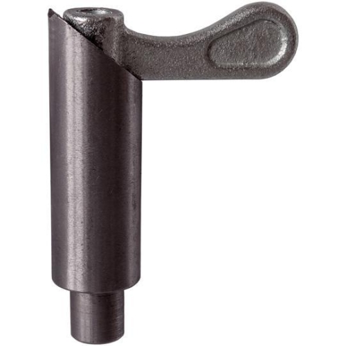 Federriegel S 1214 N, Durchmesser 12 mm, Hub 14 mm, Handhebel verzinkt Suer