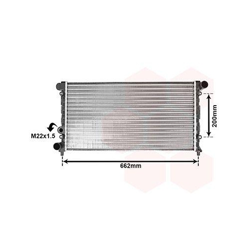 VAN WEZEL K&uuml;hler, Motork&uuml;hlung 49002005