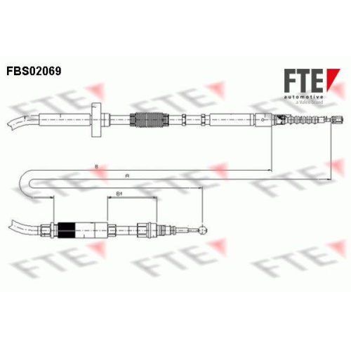 FTE Seilzug, Feststellbremse 9250070