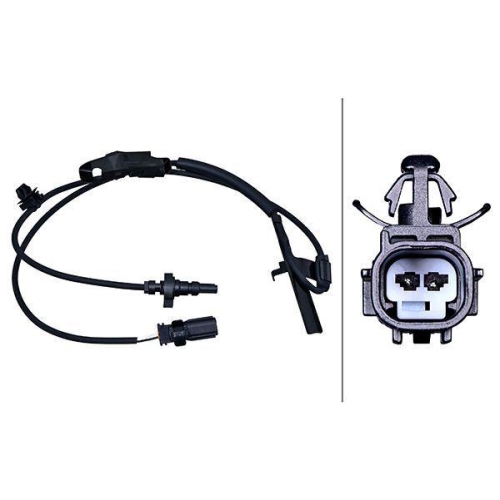 HELLA Sensor, Raddrehzahl 6PU 358 218-071