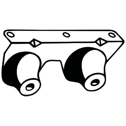 BOSAL Halter, Abgasanlage 255-796