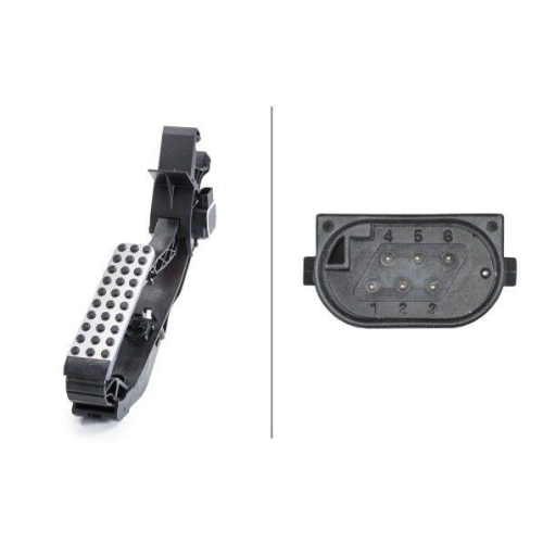 HELLA Sensor, Fahrpedalstellung 6PV 010 946-521
