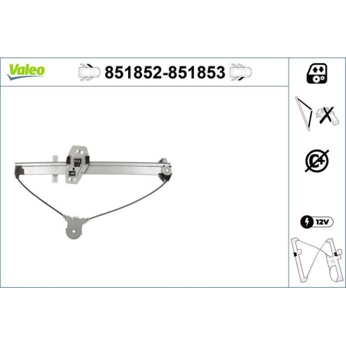 VALEO Fensterheber 851852