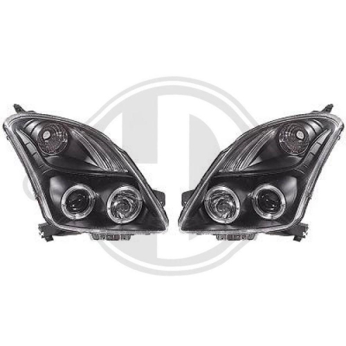 DIEDERICHS Hauptscheinwerfersatz HD Tuning 6414580