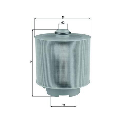 KNECHT Luftfilter LX 1006/2D