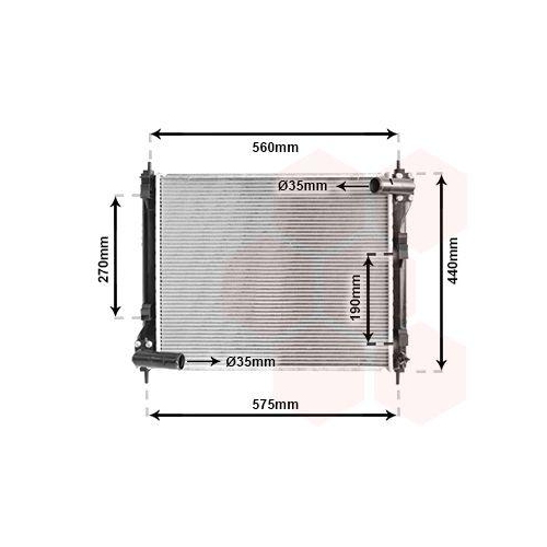 VAN WEZEL K&uuml;hler, Motork&uuml;hlung 13002354