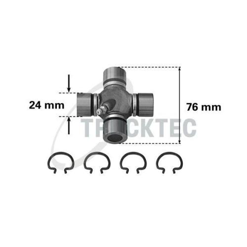 TRUCKTEC AUTOMOTIVE Gelenk, Gelenkwelle 02.34.017