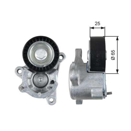 GATES Riemenspanner, Keilrippenriemen DriveAlign&trade; T39193