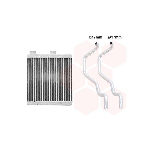 VAN WEZEL W&auml;rmetauscher, Innenraumheizung *** IR PLUS *** 25016708