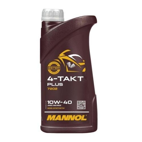 Motor&ouml;l Motoren&ouml;l Mannol 4-Takt Plus 10W-40 1 Liter Flasche MN7202-1