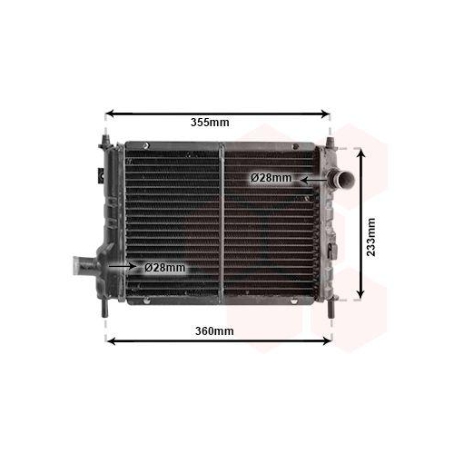 VAN WEZEL K&uuml;hler, Motork&uuml;hlung 02002133