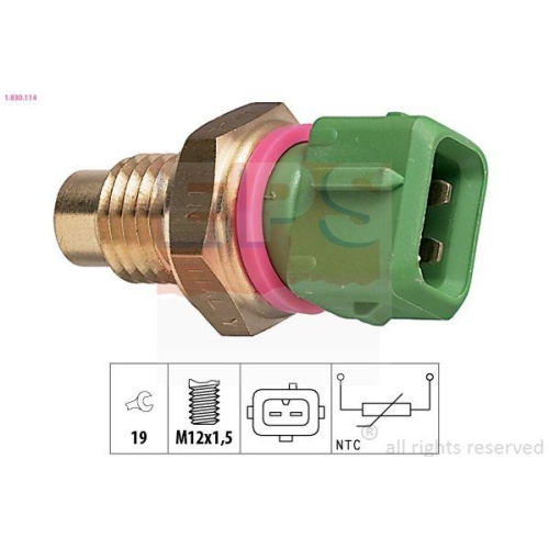 EPS Sensor, K&uuml;hlmitteltemperatur Made in Italy - OE Equivalent