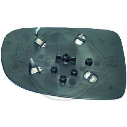 DIEDERICHS Spiegelglas, Au&szlig;enspiegel 1813226