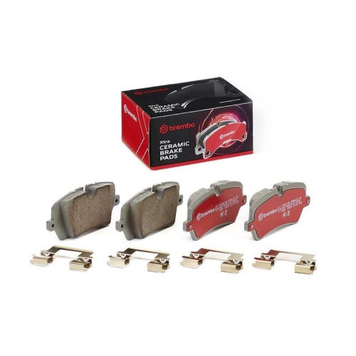 BREMBO Bremsbelagsatz, Scheibenbremse XTRA LINE - Ceramic P44021NX