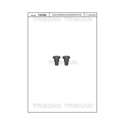 TRISCAN Schraubensatz, Bremsscheibe 8105 116020