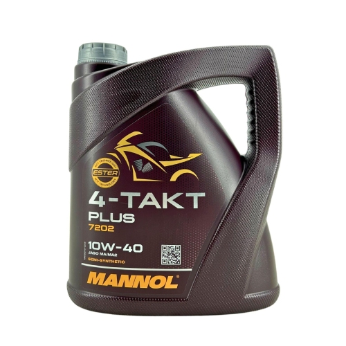 Motor&ouml;l Motoren&ouml;l Mannol 4-Takt Plus 10W-40 4 Liter Kanister MN7202-4