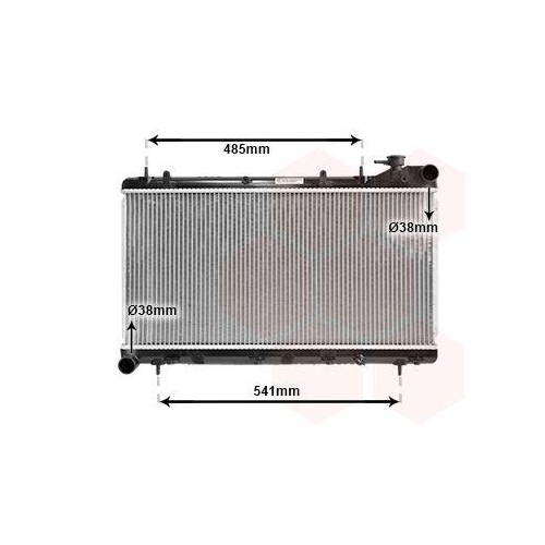 VAN WEZEL K&uuml;hler, Motork&uuml;hlung 51002015