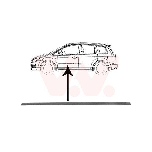 VAN WEZEL Zier-/Schutzleiste, T&uuml;r 1863423