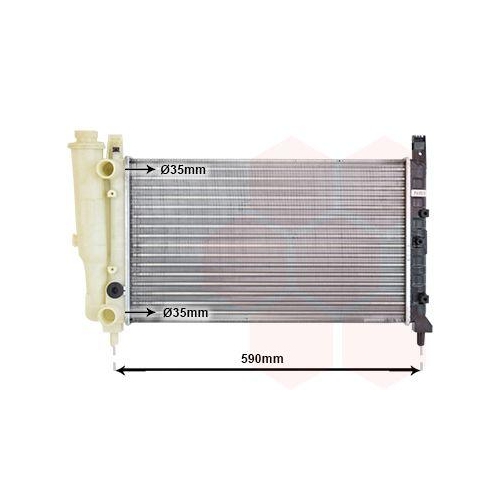 VAN WEZEL K&uuml;hler, Motork&uuml;hlung *** IR PLUS *** 17002122