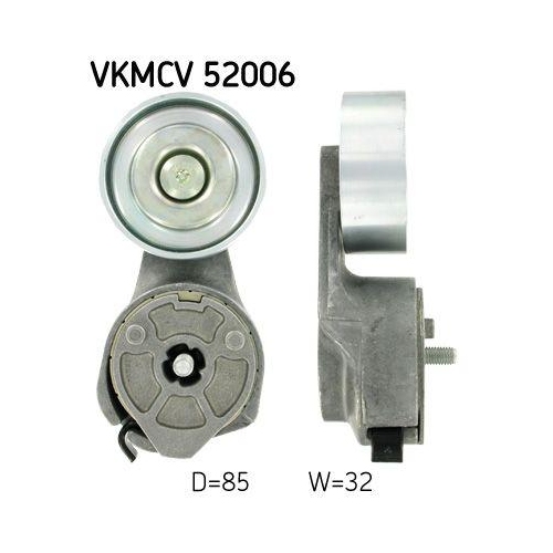 SKF Riemenspanner, Keilrippenriemen VKMCV 52006