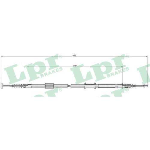 LPR Seilzug, Feststellbremse