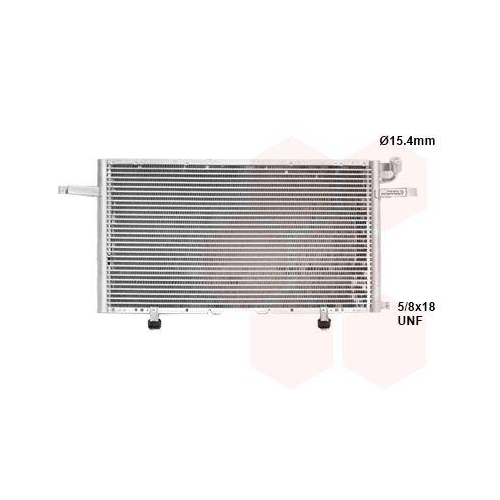 VAN WEZEL Kondensator, Klimaanlage 37005297