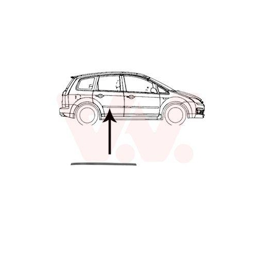 VAN WEZEL Zier-/Schutzleiste, T&uuml;r 1863426