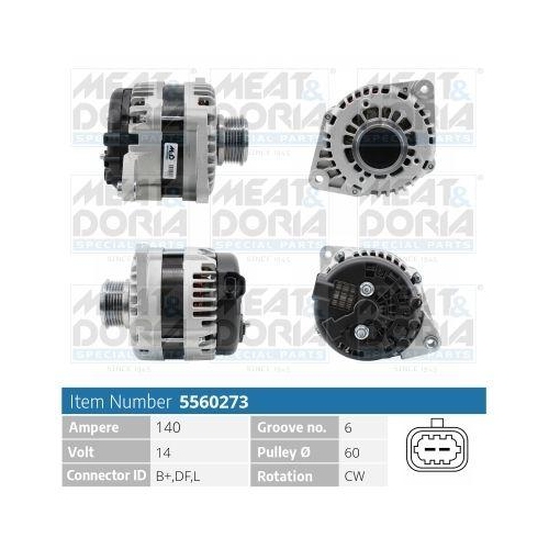 MEAT & DORIA Generator 5560273