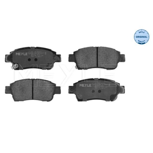 MEYLE Bremsbelagsatz, Scheibenbremse MEYLE-ORIGINAL: True to OE. 025 233 4816/W
