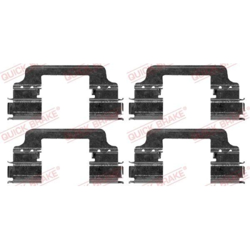 QUICK BRAKE Zubehörsatz, Scheibenbremsbelag 109-1864
