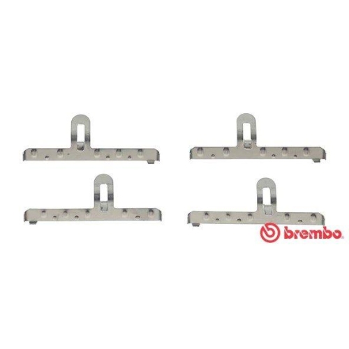 BREMBO Zubehörsatz, Scheibenbremsbelag PRIME LINE A 02 303