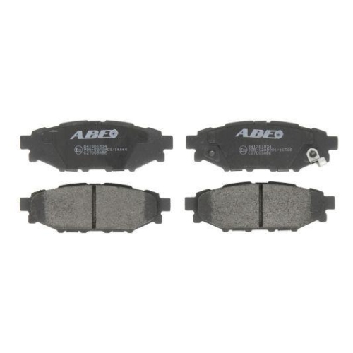 ABE Bremsbelagsatz, Scheibenbremse C27005ABE