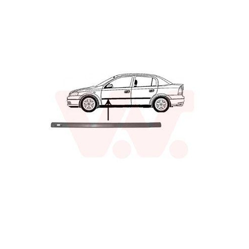 VAN WEZEL Zier-/Schutzleiste, T&uuml;r 3742403