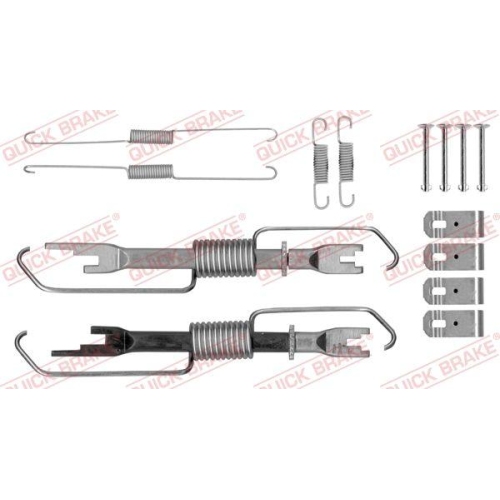 QUICK BRAKE Zubeh&ouml;rsatz, Bremsbacken 105-0888S-02